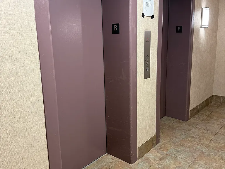 Elevators in the building