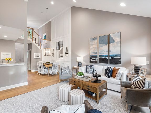 Living room perfect for entertaining