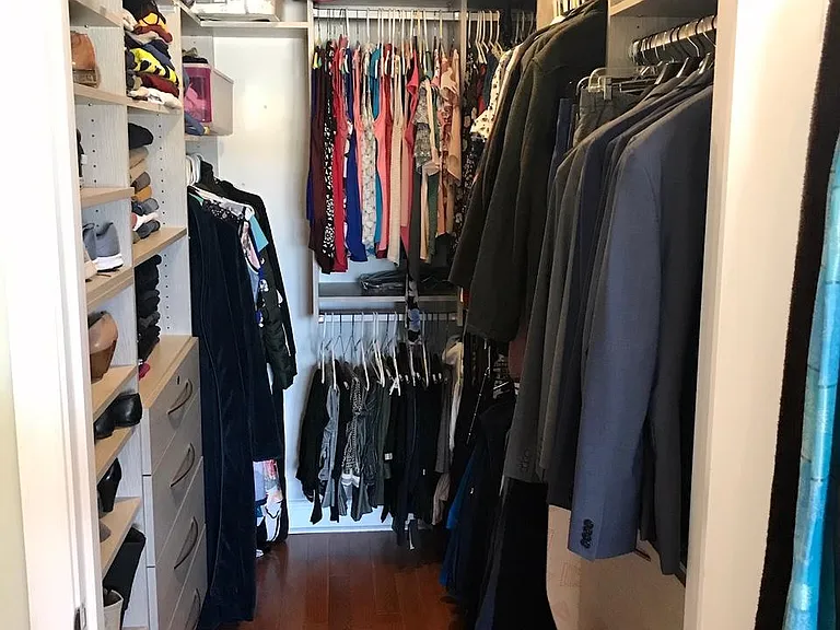 3rd floor master closet