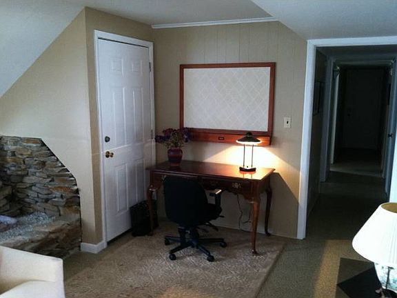 Living Room Desk Area
