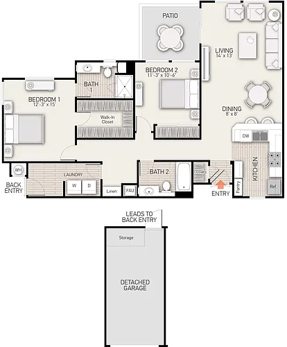 Floor plan Plan L