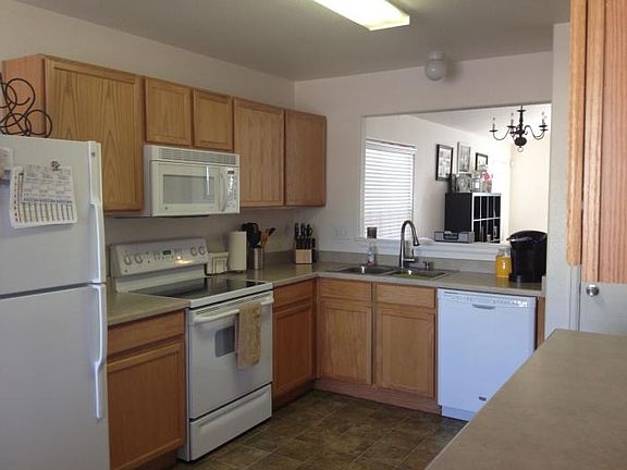 Bright open kitchen with new dishwasher