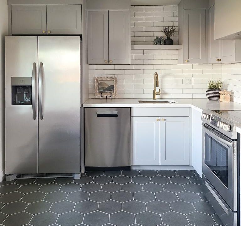 All new appliances in designer kitchen.