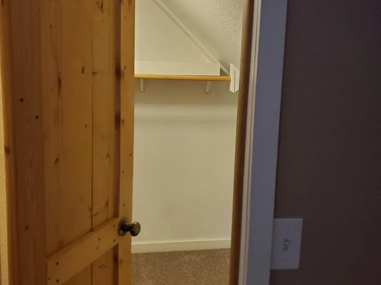 Large walk in closet