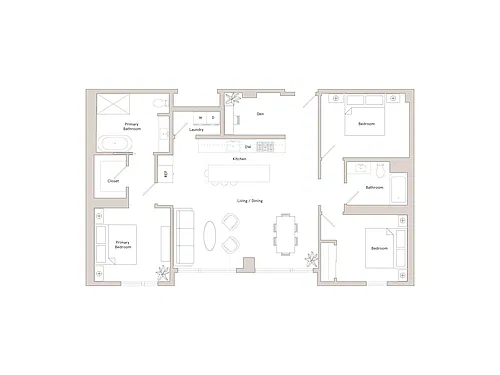 Floor plan B17
