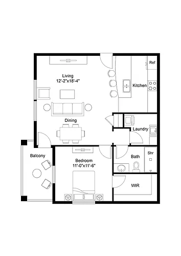 Floor plan The Abbot