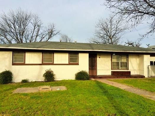 Fresh paint on exterior