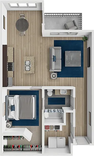 Floor plan Rosser
