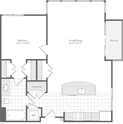 Floor plan The Jules