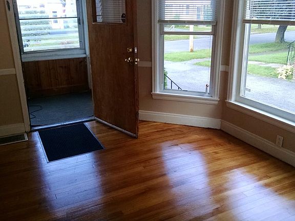 Fresh hardwoods, bay windows