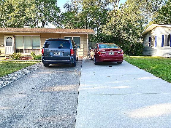 Double width driveway