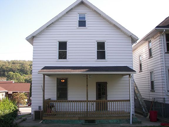 Rear with new covered porch