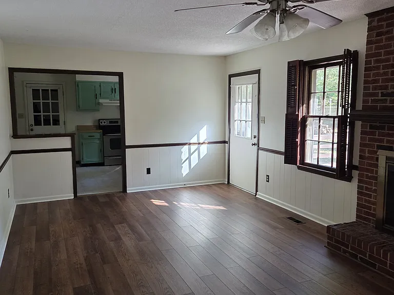 Family Room/Den with fireplace.