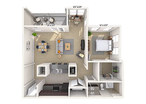 Floor plan The Augusta