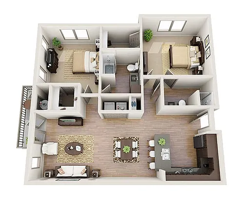 Floor plan Benedict