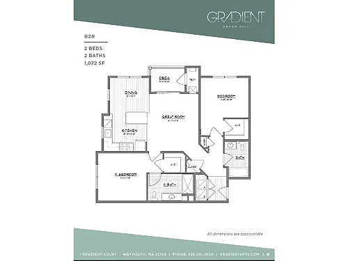 Floor plan B2R