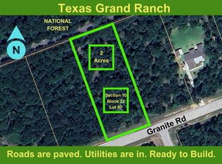 10-22-87 Granite Rd LOT 87, Huntsville, TX 77340