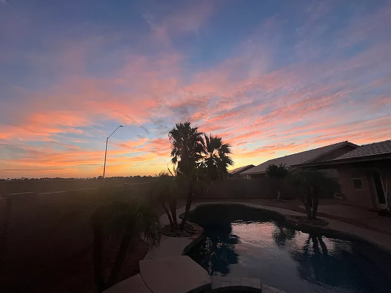 Pool/Back view