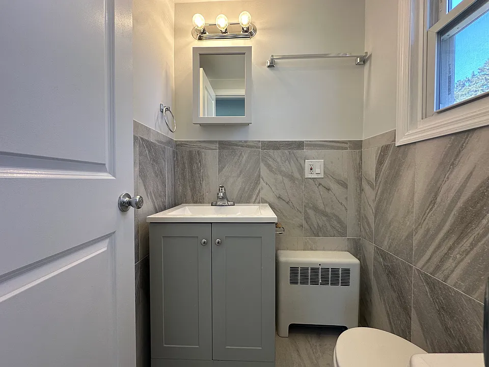 Tiled bathroom