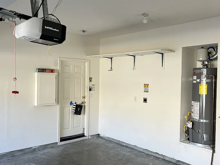 Garage:
- Nema 14-50 outlet for Level 2 EV charger (max. load 32A)
- New water heater Dec, 2023
- New garage door opener Jan, 2023;