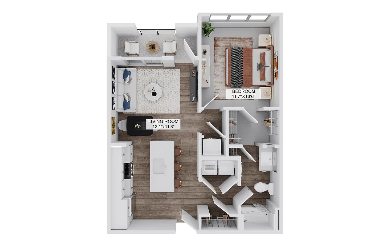 Floor plan The Falcon (A1C)