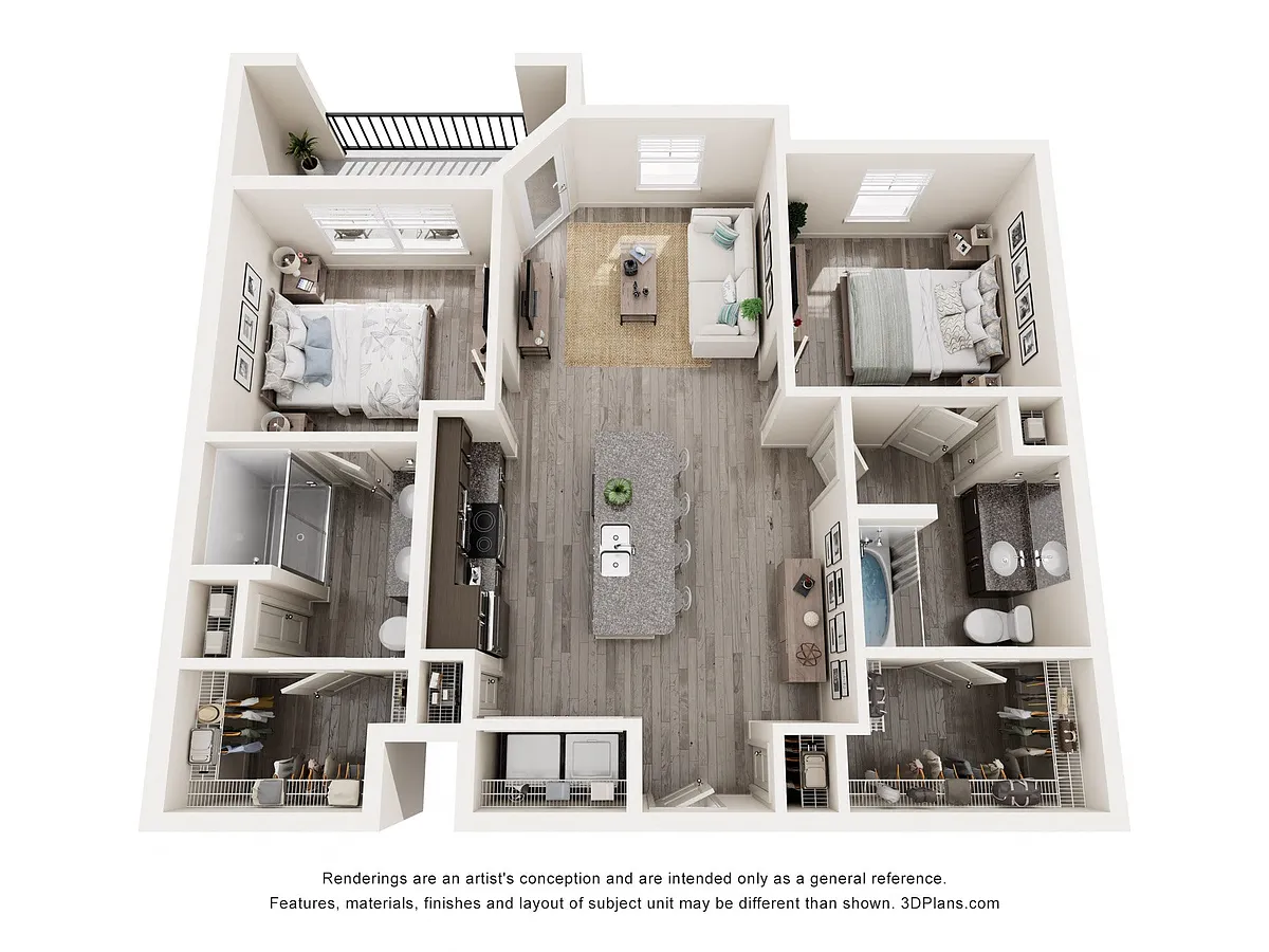 Floor plan B1