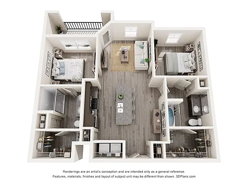 Floor plan B1