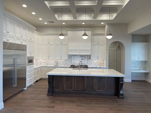View of kitchen from great room