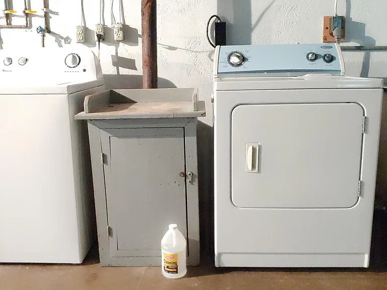 Washer and dryer