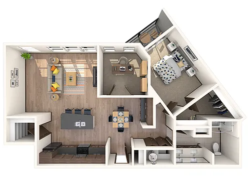 Floor plan A4b