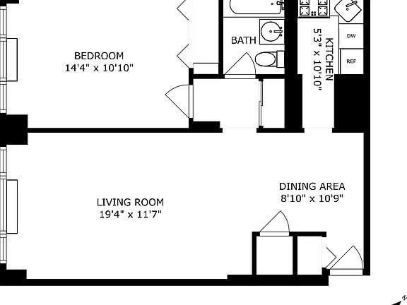 2nd image of 321 E 48th St APT 3H