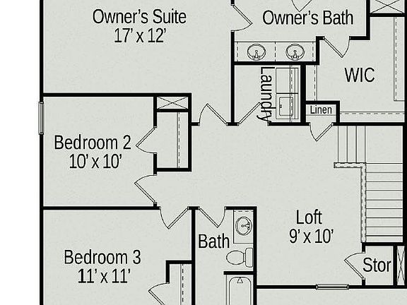DRAKE 95 Floorplan 2nd
