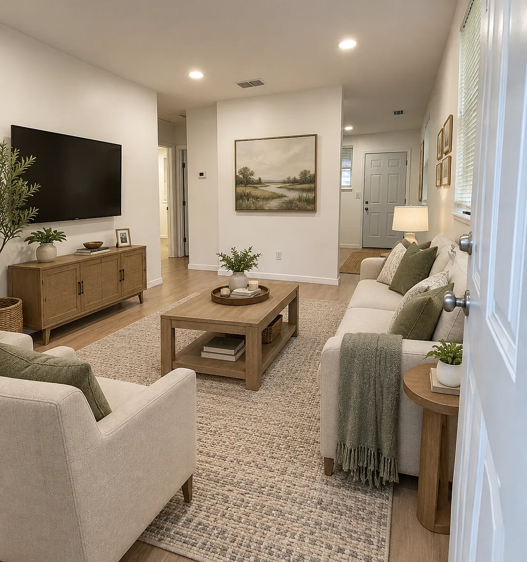 Newly Renovated 2BR/1BA Central Heat & Air, Off-Street Parking, Lawn Care Included — Photo 2