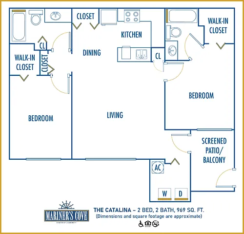 Floor plan THE CATALINA