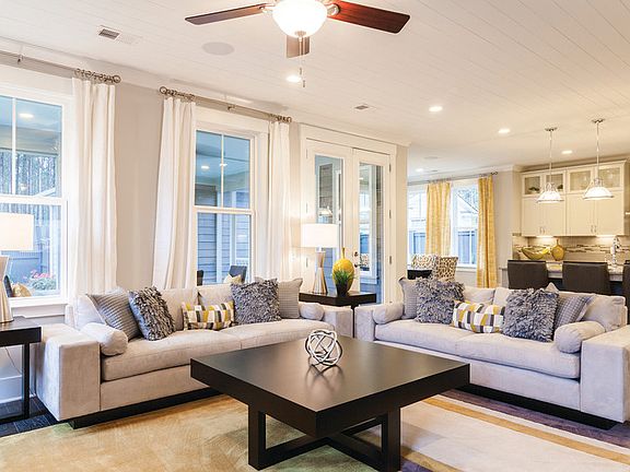 Enjoy the open floorplan concept ideal for entertaining - Model Representation