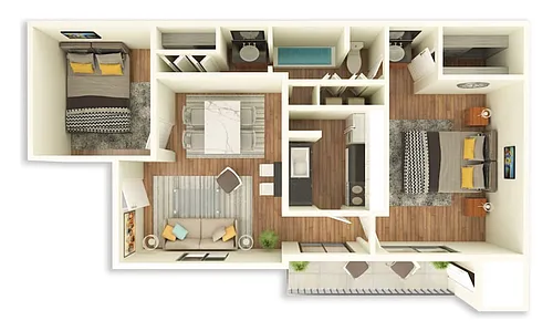 Floor plan B1
