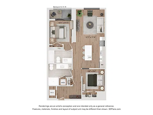 Floor plan E01