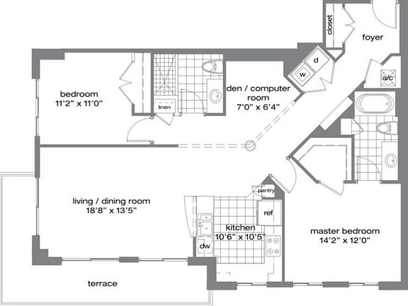 4th image of 300 S Australian Ave Unit 718