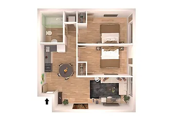 Rented by Platinum Properties