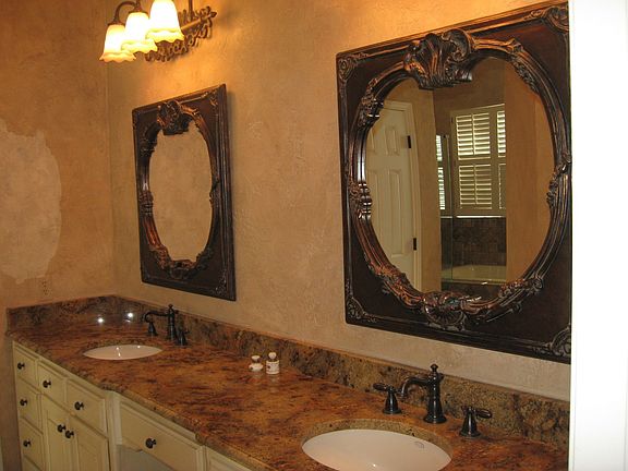 Master bath, granite