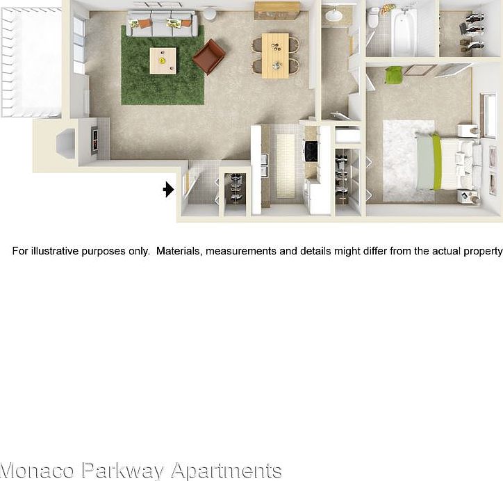 1st image of 2060 S Monaco Pkwy APT 202