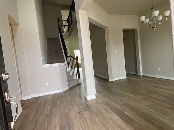 Construction progress - entryway