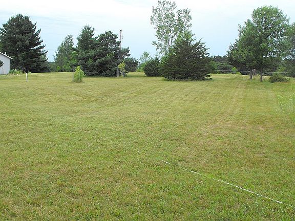 Back yard looking west