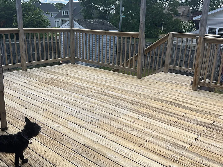 Large deck