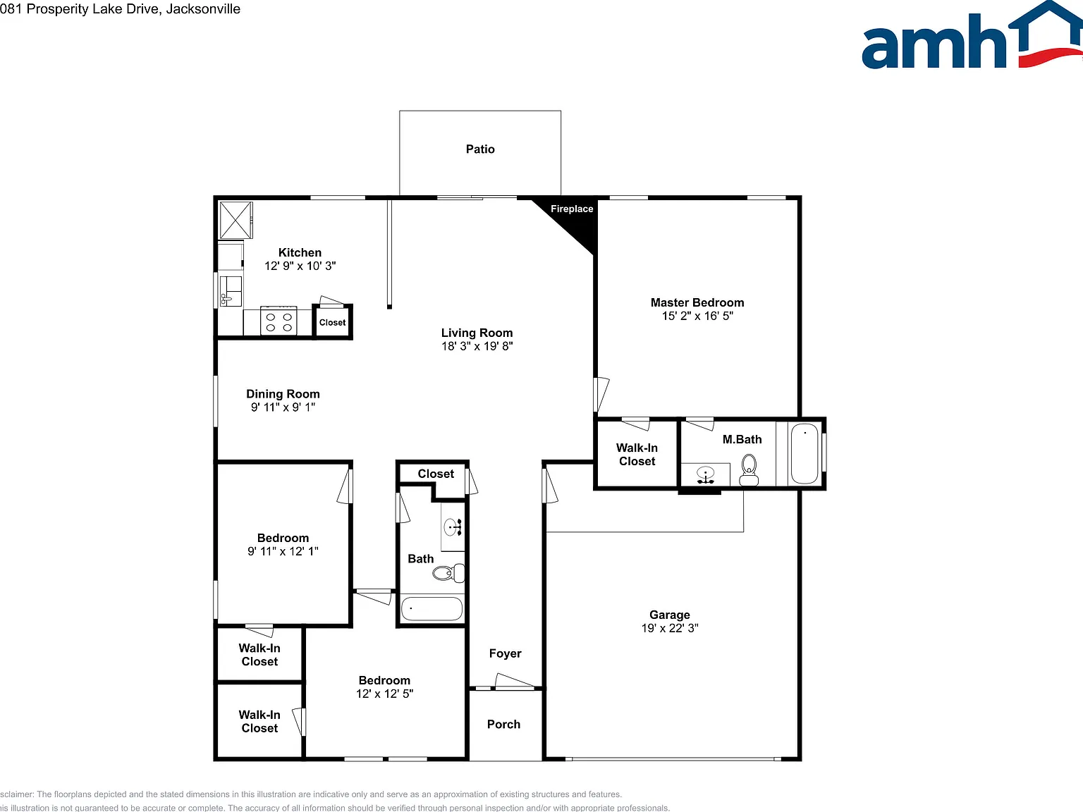 3 bed, 2.0 bath, 1563 sqft, $1,925 — Photo 2