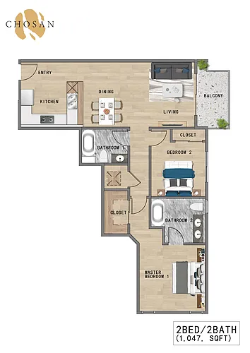 Floor plan B7