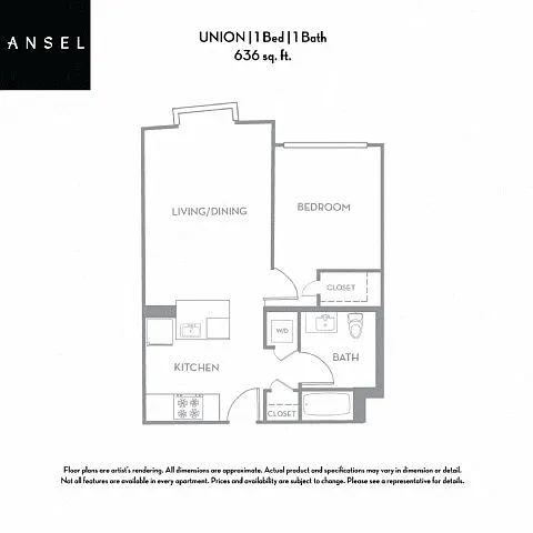 Floor plan Union