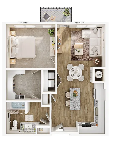 Floor plan A4