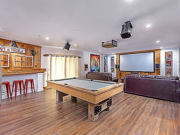 Custom Lower Level Rec Room 