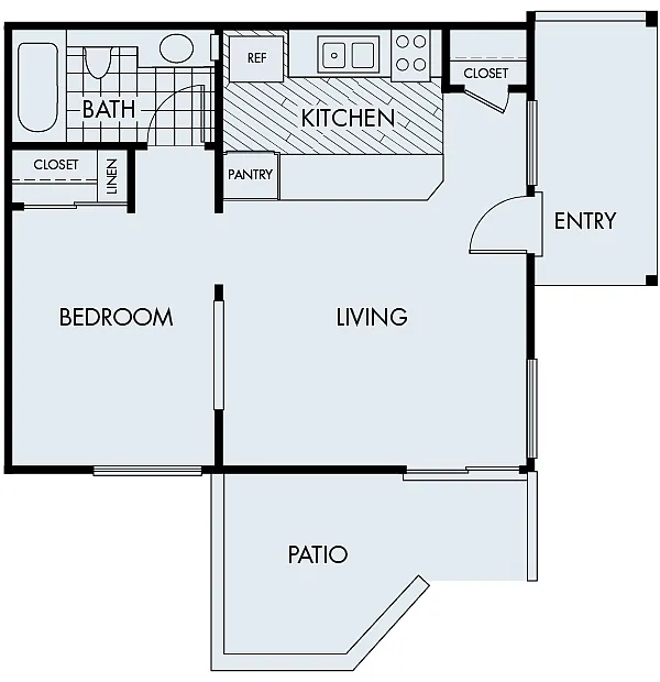 Floor plan Woodbridge Plan 1A